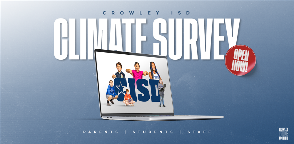 Crowley ISD Survey logo